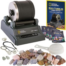Leaf Shop Kit) - National Geographic Hobby Rock Tumbler Kit New