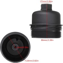 Gkl 55245953 Fıat Yag Filtre Kapagı Uzun Tip (Yaylı) 1.3 Jtd (Euro 6) Egea-Doblo-Fiorino Opel Corsa 2015 --