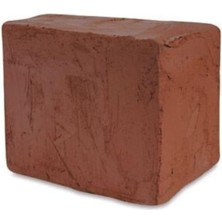 Leaf Shop Kırmızı Kil Seramik Heykel Pano Torna Oyun Çamuru 5 Kilo