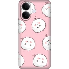 Nurdic Vivo V60 Lite 5g Kılıf 0.4mm Lazer Kesim Silikon Kapak Tombul Kuzular