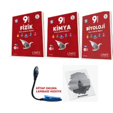 Limit Yayınları 2024-2025 Müfredat 9 Sınıf Fizik Kimya Biyoloji Konu Anlatımlı Soru Video Anlatım Destekli