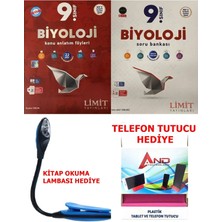 Limit Yayınları 2024-2025 9 Sınıf Biyoloji Yeni Maarif Modeli Güncel Videolu Konu + Soru Bankası Seti