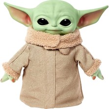 Leaf Shop Sesli ve Hareketli Star Wars Grogu Göz Kırpan Pelüş Oyuncak, Star Wars Hayranları Için Koleksiyon Hediyesi, HJM25