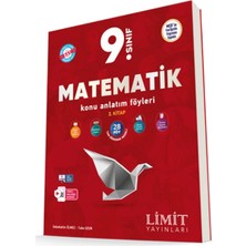 Limit Yayınları Limit 2025 9. Sınıf Matematik Konu Anlatım Föyleri 2. Kitap Güncel Müfredat
