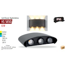 Helios Opto Helios HS-5850 LED Duvar Apliği Günışığı Renk