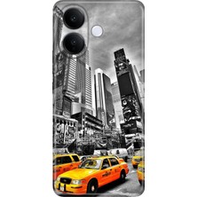 Vivo V60 Lite 5g Kılıf Desenli Baskılı Tpu Rubber Kapak Newyork Aşkı
