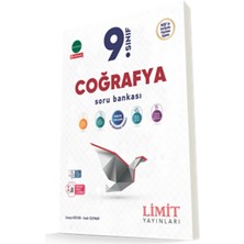 Limit Yayınları 2024 - 2025 Müfredat 9.sınıf Coğrafya Soru Bankası
