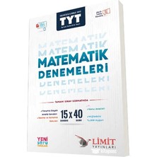 Limit Yayınları 2024 - 2025 Müfredat Yeni Nesil Tyt Matematik Denemleri