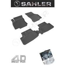 Leaf Shop Skoda Karoq ile Uyumlu (2018+) Araca Özel 4.5d Havuzlu Oto Paspas