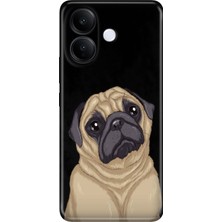 Vivo V60 Lite 5g Kılıf Desenli Baskılı Tpu Rubber Kapak Minnoş Pug