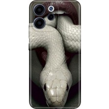 Oppo Reno 15 - Reno 15F 5g Kılıf Desenli Baskılı Tpu Rubber Kapak Kobra