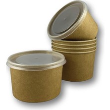 Leaf Shop 50 Adet Kapaklı Çorba Kasesi 16 Oz