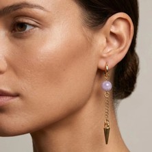 THEIA GemWorks Rose – Kunzit Küpe