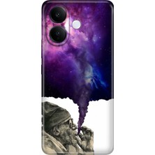 Nurdic Vivo V60 Lite 5g Uyumlu Kılıf Silikon Desenli Tam Koruma Resimli Smoke