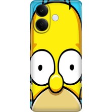 Vivo V60 Lite 5g Kılıf Desenli Baskılı Tpu Rubber Kapak Simpsonface