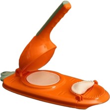 Leaf Shop Havuç Tasarımlı Şık Pratik Börek Mantı Hamuru Presleme Börek Yapma Kalıbı