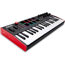Leaf Shop Professional Mpk Mini Plus USB Mıdı Klavye Controller, 37 Mini Tuş, 8 Mpc Pedi, Sıralayıcı, Mıdı/cv/gate G/ç, Müzik Prodüksiyon Yazılımı Dahil