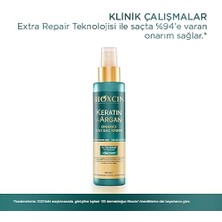 Leaf Shop Keratin & Argan Onarıcı Sıvı Saç Kremi – Hidrolize Keratin, Argan Yağı ve Biocomplex B11 Içeren Durulanmayan Saç Bakım Spreyi – 150 ml – Yıpranmış Saçlar Için
