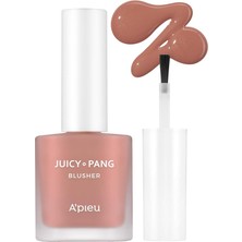 Leaf Shop Meyve Kokulu, Nemlendirici, Doğal Görünümlü Sıvı Allık Juicy-Pang Water Blusher BE01