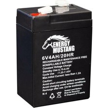 Leaf Shop Volt 4 Amper Akü Orbus-Mustang 70 * 48 * 101 MM.-568 Gram