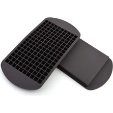 Leaf Shop 2 Adet Mini Buz Küpü Kalıbı, Silikon Buz Kalıbı, Küçük, Bpa Içermez Esnek