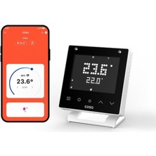 Leaf Shop Akıllı Klima Kontrolü V5, Wi-Fi Bağlantılı Oda Termostatı, Mobil Uygulama Kontrollü