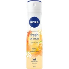 Leaf Shop Fresh Orange Sprey Deodorant Kadın, 150 ml