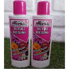 Leaf Shop Besini 2 Adet 225 ml Çiçekli Bitkilere Özel Çiçek Açtıran Sıvı Gübre Çiçek Çoşturan Vitamin