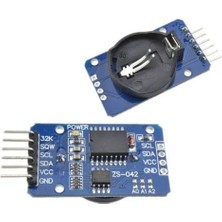 Leaf Shop Arduino DS3231 Hassas Rtc ve 24C32 Hafıza Kartı