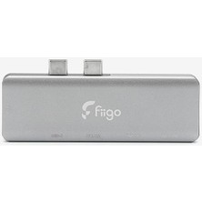 Leaf Shop MacBook ve Type-C Cihazlar Için 5 Portlu Hub