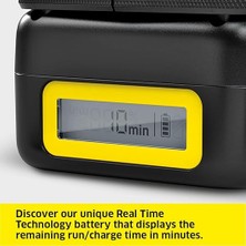 Leaf Shop 2.445-035.0 18 V / 5.0 Ah Rechargeable Battery, Black, Yellow, 95.0 Mm*96.0 MM*142.0 mm