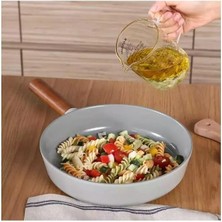 Leaf Shop Neoflam Fika Alüminyum Döküm Tava 24CM Gri D-NEOG124