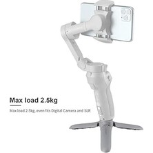 Leaf Shop Mt-10 Osmo Mobile 2 3 Masaüstü Tripod Grip, Siyah