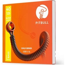 Leaf Shop Strings Gold Series Geb-5 Sl Super Light Takım Tel 5 Telli Bas Gitar Teli 040-125