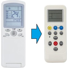 Leaf Shop Sigma SGM14DMA Klima Kumandası-Eşdeğer