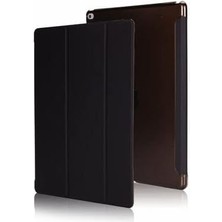 Leaf Shop Matepad 11 (2021) Kılıf Arkası Transparan Standlı Katlanabilir Tablet Kılıf Siyah
