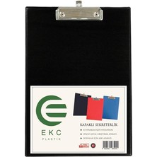 Leaf Shop Kapaklı Sekreterlik Siyah, Bloknot Yazı Tablası, Clipboard