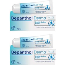 Leaf Shop Dudak Bakım Kremi 7,5 ml 2li Paket L Kuru ve Çatlamış Dudaklar Için Günlük Nemlendirme