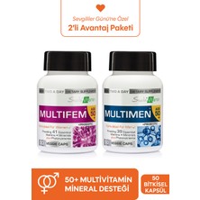 Suda Vitamin Suda Vıtamın-Multımen 50+ 50 Kapsül + Multıfem 50+ 50 Kapsül