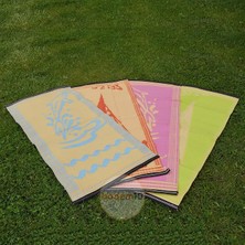 Leaf Shop Plastik Hasır Halı Kilim Piknik Cami Park Plaj Bahçe Balkon Teras Kamp Outdoor Karavan Mat 60X140 cm