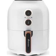 Leaf Shop Single Pan Beyaz Yağsız Fritöz 3,5 L