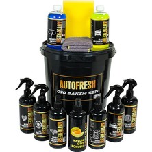 Leaf Shop Efsane Oto Bakım Temizlik Detay Seti Fırsat Kovalı Araç Bakım Temizlik Seti