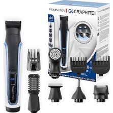 Leaf Shop G6 Bakım Kiti, Lityum Batarya, 10 Başlık / Tarak, Sakal Yumuşatma Fırçası, Erkek Sakal Düzeltici, Saç Kesme Makinesi, Vücut, Kulak ve Burun Kılı Düzeltici PG6000