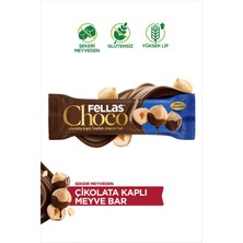 Fellas Choco - Çikolata Kaplı Fındıklı Meyve Bar (35 g) x 12 Adet