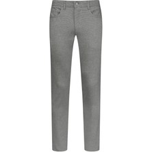 Hatemoğlu Gri Regular Fit 5 Cep Pamuklu Kot Pantolon
