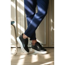 KB-X16 Kuback Siyah Cilt Günlük Erkek Ayakkabı