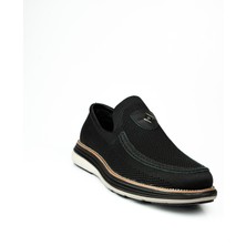 Nobel 5040 Siyah Triko Mokosen Erkek Günlük Ayakkabı