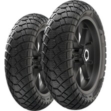 Anlas Kuba Xf 110 90/90-12 ve 3.50-10  SC500 Winter Grip 2 Tubeless Ön Arka Kış Lastik Takımı