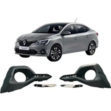Gkl 261524168R/261525732R Renault Sis Far Çerçevesi Sisli Tip Nikelajlı Sag-Sol Tk Taliant 2021 --