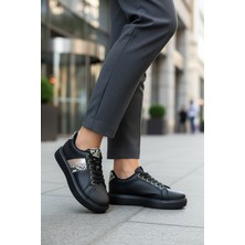 Mia Marya Yılan Desenli Kadın Sneaker – Ortopedik Platform Kalın Taban Spor Ayakkabı